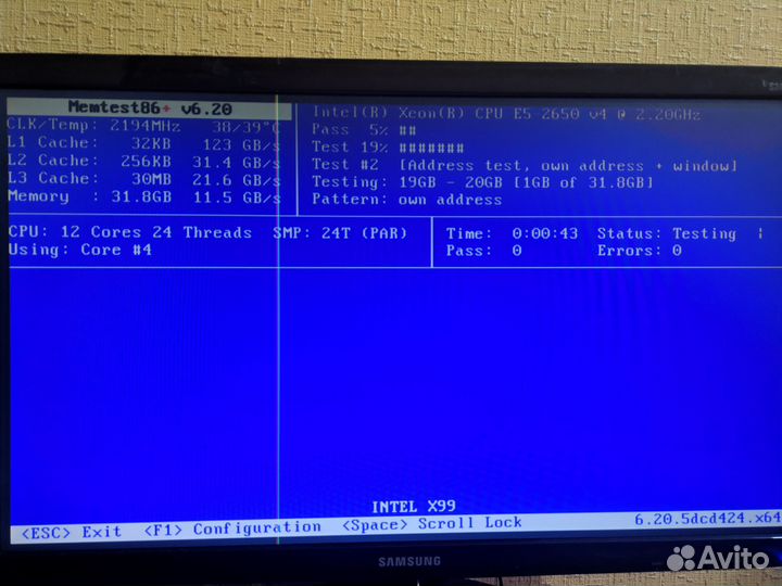 Комплект 2011-3 Xeon e5-26хх 32gb