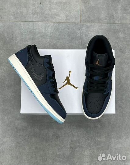 Nike Air Jordan 1 Low Navy Black