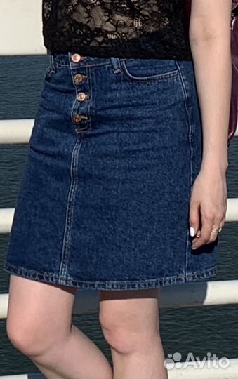 Юбка джинсовая