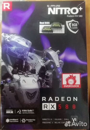 Видеокарта RX 580 8GB