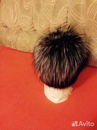 Шапка меховая Ирма из чернобурки и норки