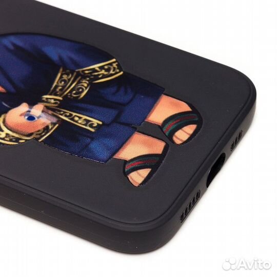 Чехол SC307 для iPhone 13 силиконовый черный (208