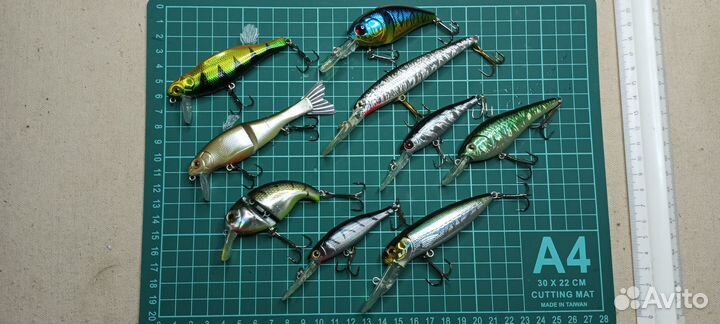 Набор воблеров для щуки и судака