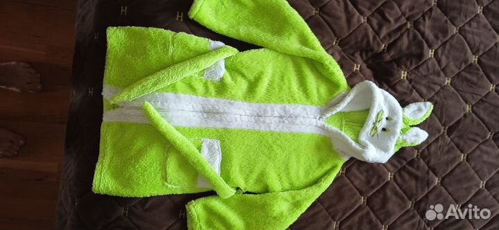 Детский махровый халат