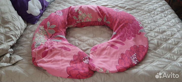 Подушка для беременных с шариками