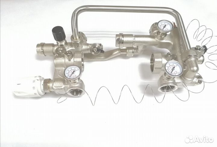 Насосно-смесительный узел для системы отопления 1 1/2