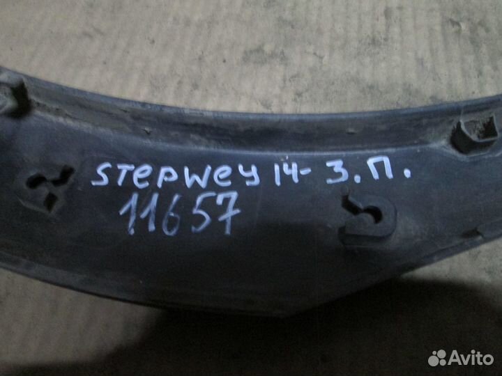 Накладка крыла задняя правая Renault Sandero 2