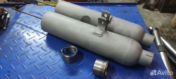 Правка глушителей иж-49, иж-350