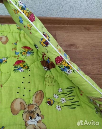 Одеяло с пододеяльниками 120х120