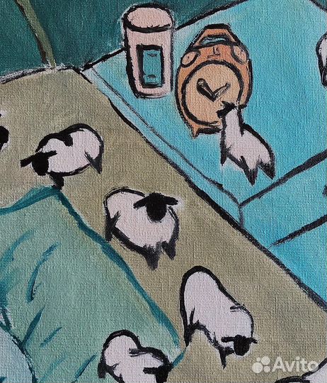 Картина маслом на холсте 20х30