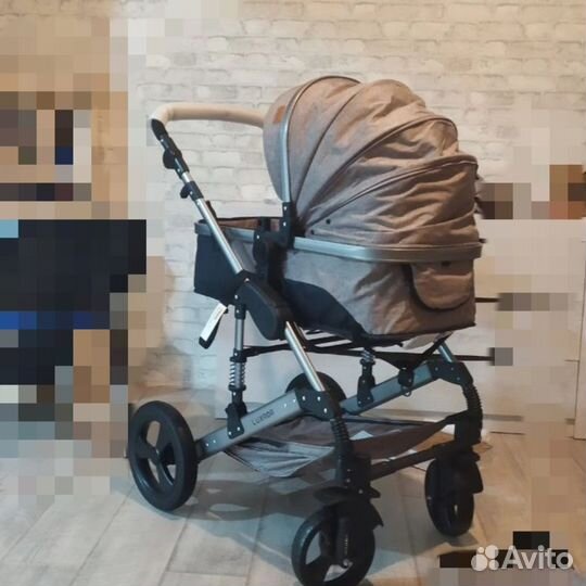 Коляска luxmom 555 2в1