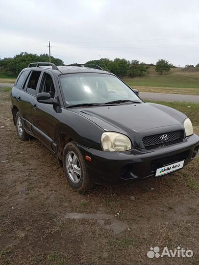 Hyundai Santa Fe 2.4 МТ, 2004, 350 000 км