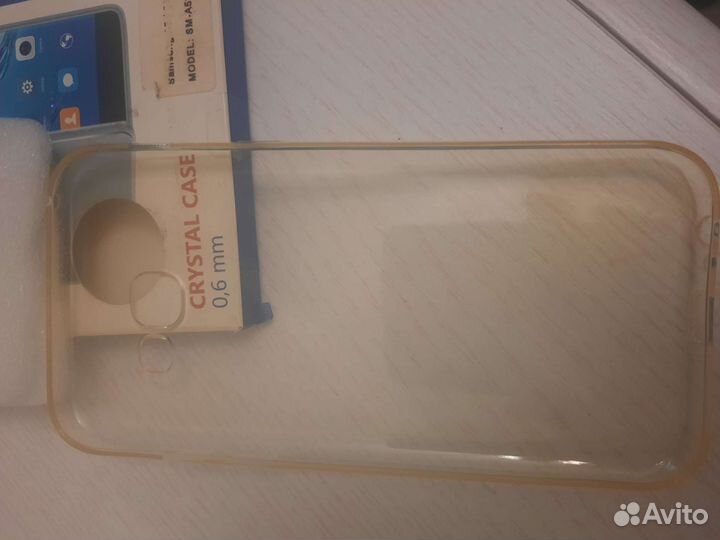 Чехол силиконовый на Samsung A5, б/у