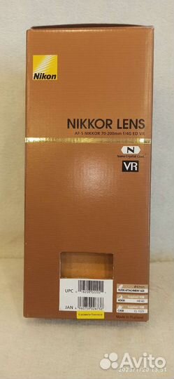 Объектив nikkor