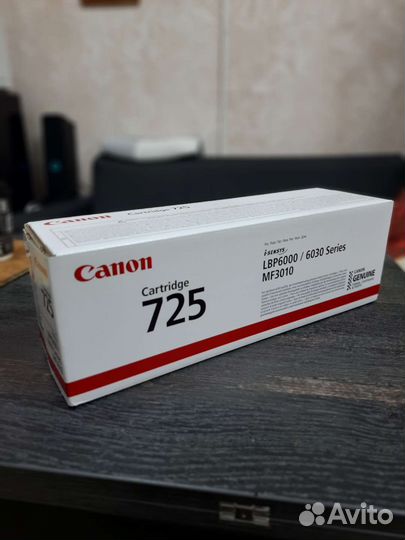 Картридж Canon 725 оригинальный