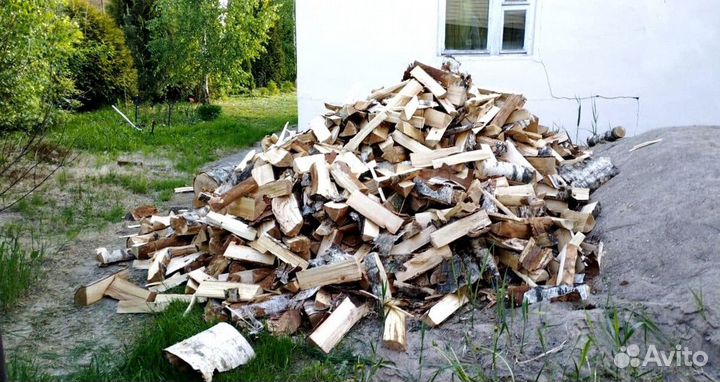 Дрова Береза навалом сухие в Выборге любого объема