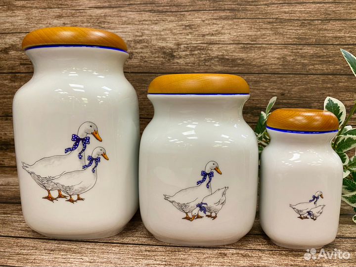 Банки для сыпучих продуктов 