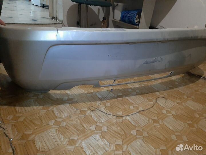 Задний бампер ваз 2112