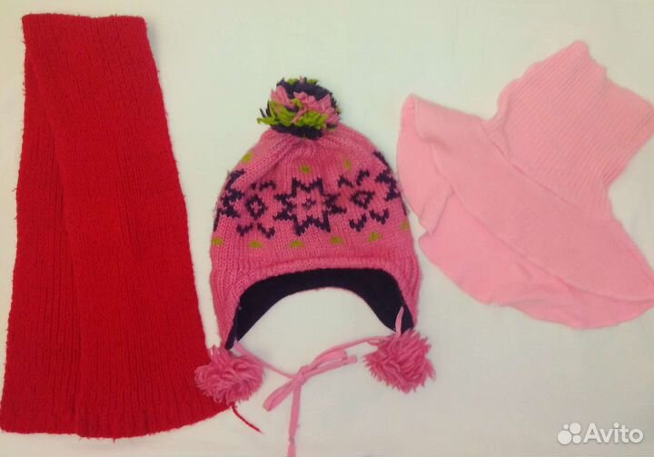 Комплект шапка, шарф