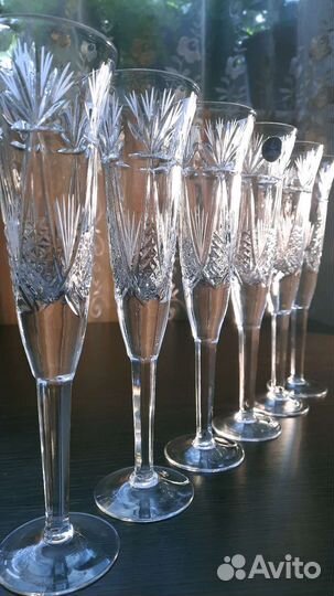 Дятьковский хрусталь. Фужеры