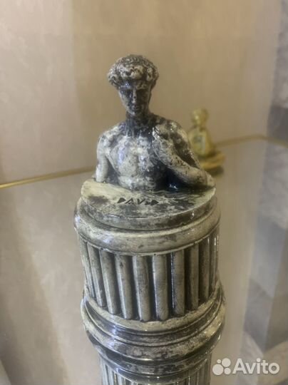 Гипсовые подсвечники/шкатулки.Ручная работа