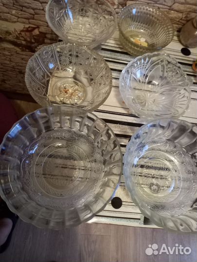 Хрустальная салатница