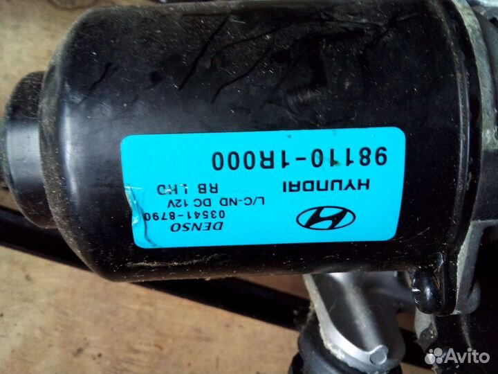 Трапеция дворников hyundai solaris