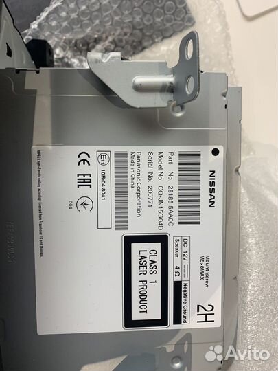 Магнитола на ниссан муранно