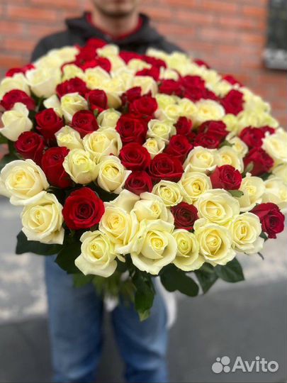 101 роза 60см оптом от склада