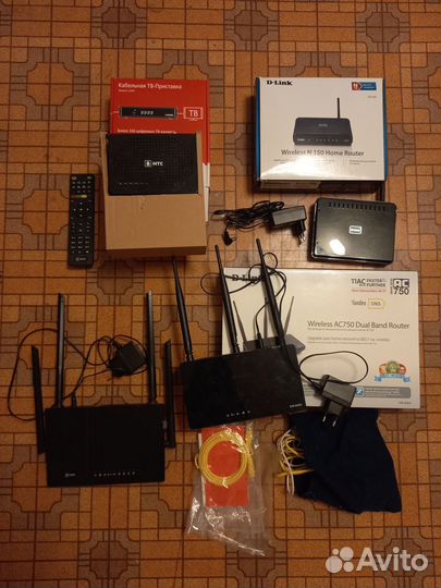 Роутеры работают (можно на запчасти)