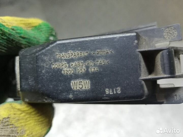 Подсветка номера задняя Renault Sandero 1 K7M