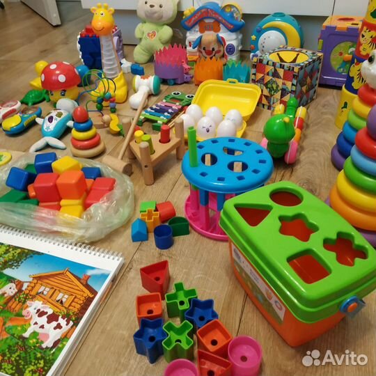 Развивающие игрушки пакетом или поштучно
