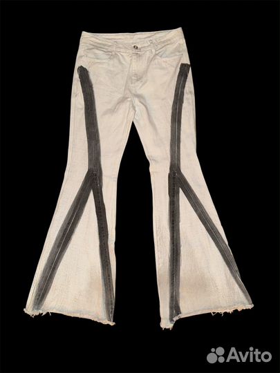 Джинсы клеш rick owens