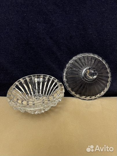 Хрустальная икорница