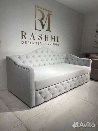 Детская кровать диван с мягкими бортиками