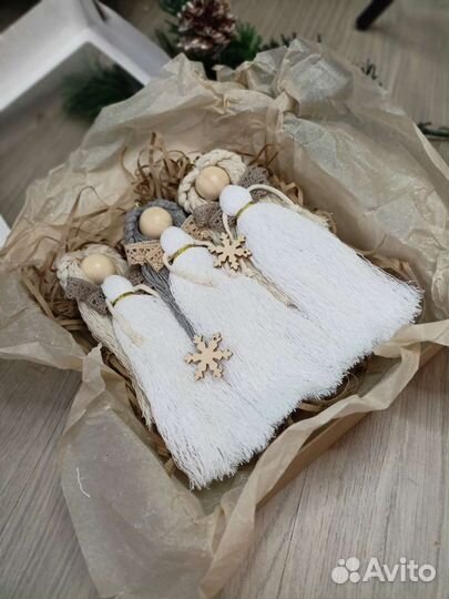 Игрушки Ангелы ручной работы