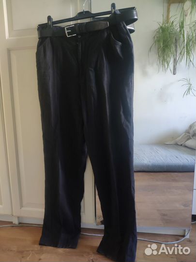 Резерв для Евгения -мужские брюки лён