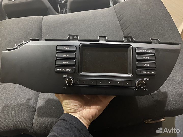 Магнитола kia rio 4