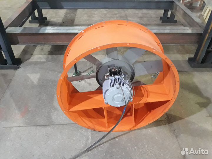 Вентилятор осевой реверсивный для сушильной камеры