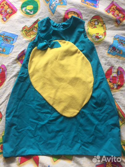 Платье зеленое