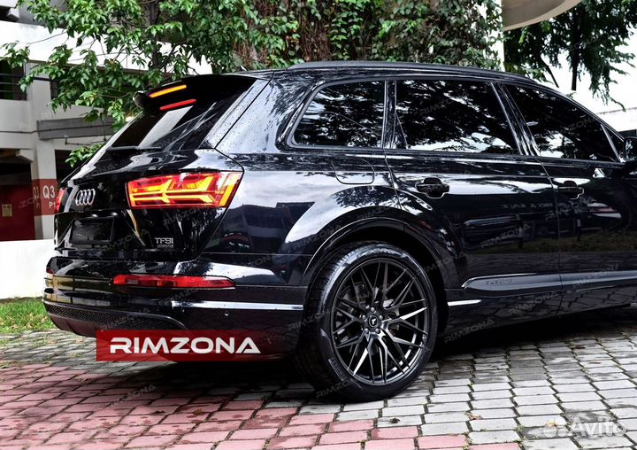 Кованые диски R22 на Audi Q7