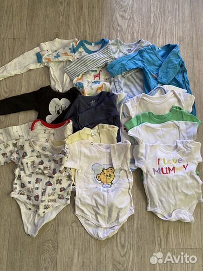 Вещи пакетом на мальчика 56 р