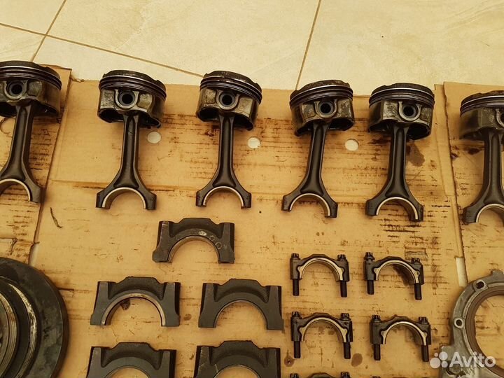 Мотор E39 по запчастям