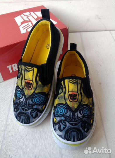 Слипоны для мальчика Transformers, kakadu