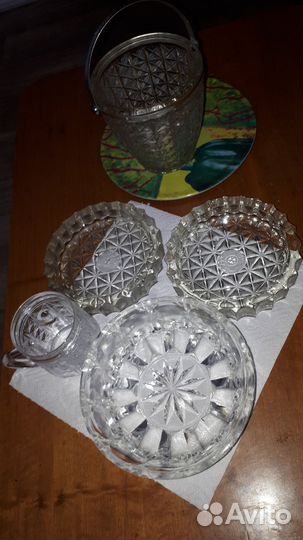 Хрустальная посуда СССР
