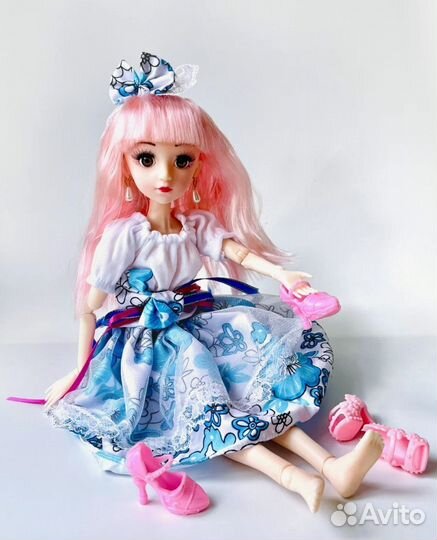 Кукла принцесса новая 35 см