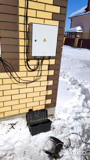 Подключение электричества на участок