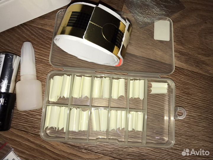 Уф Лампа для ногтей+тейпы, фуми, нити, лак,топ, кл