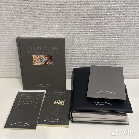 Инструкция для часов A Lange Sohne оригинал