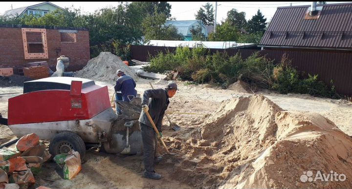 Полусухая стяжка пола под ключ